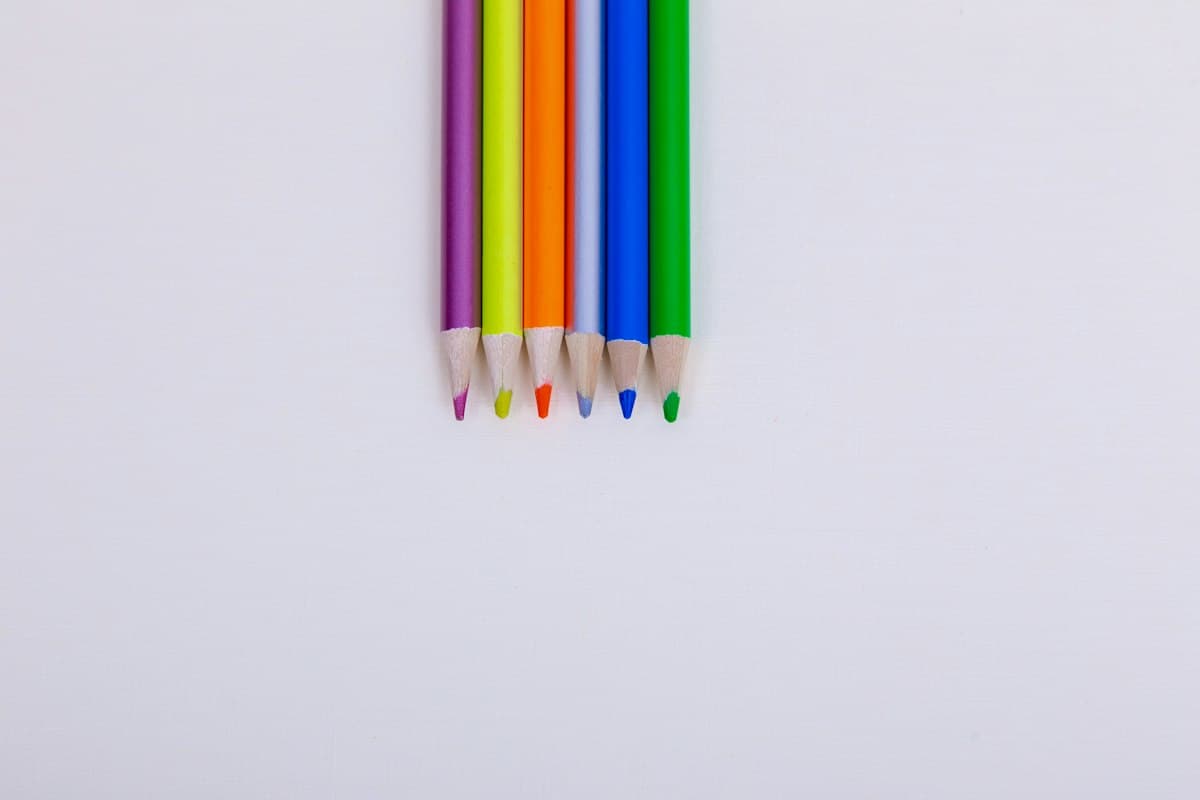 Colour pencils